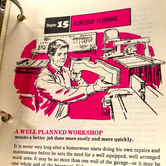 Vintage 1972 The Complete Family Home Repair Book / Binder - Picture 9 of 9